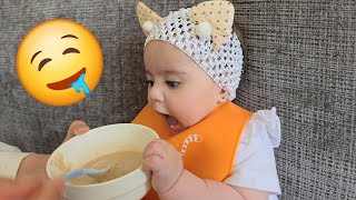 Best Baby Food 6 Months Oats Recipes 😍👶 [upl. by Asilak]