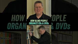 How A Blind Person Organizes Their Music amp Movies on CD amp DVD  Part 2 [upl. by Gaye]