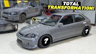 B20B Turbo Civic 8PSI 305whp [upl. by Claire211]