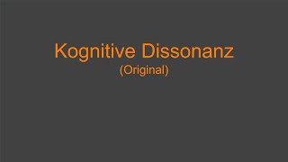 Kognitive Dissonanz [upl. by Halfdan]