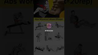 Abs workout💥gymmotivation viralvideo trending workout absworkout exercise motivation cbum [upl. by Ociral910]