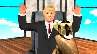 Sneaking Into The Presidents Private Office Gmod RP [upl. by Kosse496]