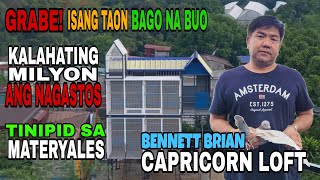 CAPRICORN LOFT NI BENNETT BRIAN NG ANTIPOLO CITY  LOFT VISIT AND REPAIR [upl. by Gualtiero486]