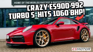 ANOTHER BRUTAL 1060BHP ES900 992 TURBO S porsche esmotoruk 992turbos [upl. by East]