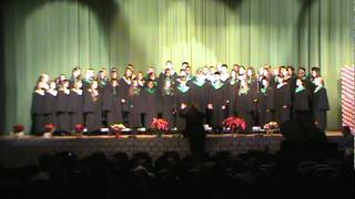 Concert Choir  Believefrom Polar Express  Christmas Concert 2011 [upl. by Tesil894]