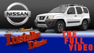 Nissan Xterra car stereo full install [upl. by Sherurd]