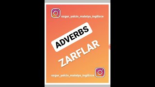 ADVERBS  ZARFLAR [upl. by Akel]