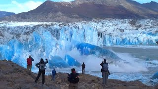 5 Monster Glacier Collapse Caught On Camera [upl. by Pollack]