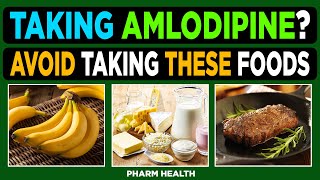 Taking Amlodipine 6 Foods That Can Slow Down the Absorption of Amlodipine [upl. by Apgar]