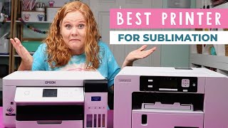 The Best Sublimation Printer for Your Crafts [upl. by Sackman869]