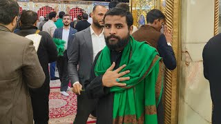 Najaf e ashraf Ayyame shahadate bibi Zehra Noha Fizza mujhe sambhalo tranding musavvir najafi [upl. by Fe]