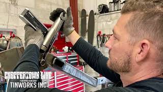 Building a Motorcycle Sidecar with TinWorks  Chopper Town LIVE [upl. by Larkins]