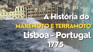 Vídeo recria o terramoto e maremoto de Lisboa em 1755 Veja aqui como foi [upl. by Jervis542]