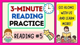 3MINUTE READING for CHILDREN  SHORT SOUND  Ii   BasicCommon Words  KinderGrade 1Grade 3 [upl. by Rockey]