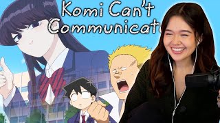 KATAI  ED2 REACTION Komi Cant Communicate Season 2 Episode 1 REACTION [upl. by Lecia538]