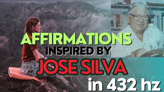 Affirmations inspired by Jose Silva to help with meditation and clarity  432 [upl. by Whitver]