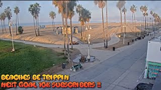 Venice Beach Webcam  Venice Beach Live Cam  venice beach live boardwalk cam [upl. by Trik]