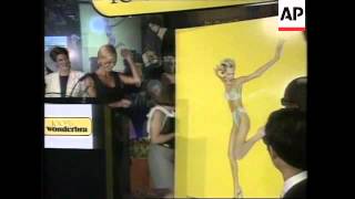 USA NEW YORK WONDERBRA LAUNCHES NEW ADVERTISING CAMPAIGN [upl. by Rici303]