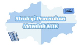 Strategi Pemecahan Masalah MTK IMO 2019  Innes Komariah 2022020006 [upl. by Eugirne]