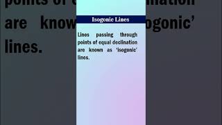 Isogonic lines ।। Surveying youtube shorts [upl. by Sverre]