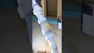 Replacing a check valve on a sewage ejector pump 💦💩 plumbing plumber shorts [upl. by Cini]