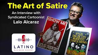 The Art of Satire An Interview with Syndicated Cartoonists Lalo Alcaraz [upl. by Wakerly]