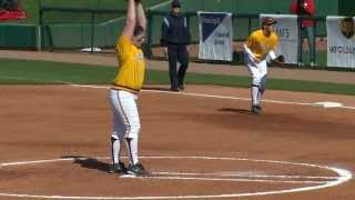 Highlights Softball outlasts Nebraska 10 advances to Big Ten title game [upl. by Thackeray]