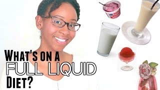 Bariatric Surgery Full Liquid Diet [upl. by Gregorius26]