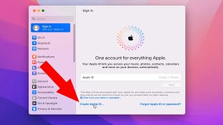 How to create a new apple id in macbook [upl. by Gregoor575]