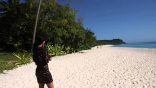 Beach  Vatulele Island Resort Fiji  pt2 [upl. by Oirretno233]