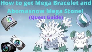 How to get Mega Bracelet and Abomasnow Mega Stone in Pokémon Revolution Online Mega Stone Guide 1 [upl. by Culhert]