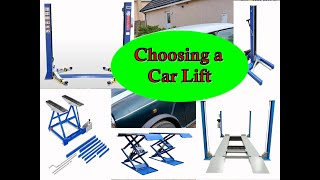 Choosing A Car Lift For The Garage [upl. by Isaacs418]