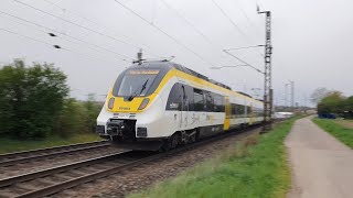 Eine Br 8442 der SWEG Bahn Stuttgart als MEX 17a nach Pforzheim Hbf in IllingenWürtt [upl. by Abramo]