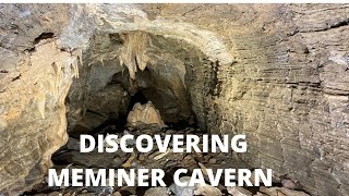 Meminer Cave Discovery  The owner as a kid heard pebbles tumbling into the chasm [upl. by Ody]