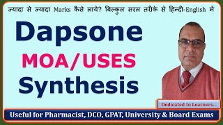 Dapsone Synthesis  Medicinal Chemistry 6th Sem GPAT 601T [upl. by Server]