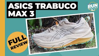 Asics Trabuco Max 3 Preview  Maximalismo en estado puro [upl. by Yennep]