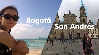 VIAGEM À COLÔMBIA UMA SEMANA EM BOGOTÁ E SAN ANDRÉS [upl. by Porta337]