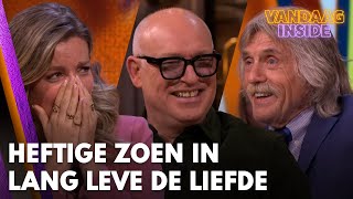 Vandaag Insidetafel ziet heftige zoen in Lang Leve de Liefde Jezus Mina  VANDAAG INSIDE [upl. by Sisson]