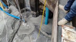 BIG CAVITY AT DEWATERING SYSTEM KYRAA CAT CHAUNA CRS [upl. by Hermia]