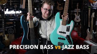 Precision Bass VS Jazz Bass ¿Cuál es mejor para tí 🎸  Musicopolix [upl. by Mattheus]