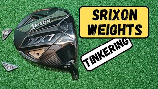 Srixon ZX7 MKII Driver WEIGHT CHANGE [upl. by Erreip941]