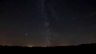 Time Lapse  voie lactée et étoiles filantes [upl. by Hotze]