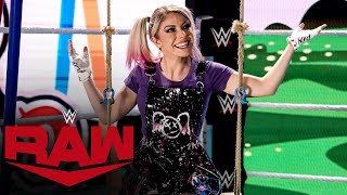 Alexa Bliss hopes to bring the Raw Women’s Title to her playground Raw Jan 25 2021 [upl. by Yslek]