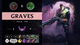 Graves Top vs Zac  KR Master Patch 149 [upl. by Llezom]