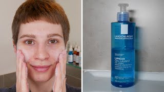 How to use La RochePosay Lipikar Shower Gel  Fantastic Facial Cleanser [upl. by Nika]