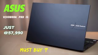 Asus Vivobook Pro 15 Ryzen 5 5600h RTX 3050 Unboxing amp Review  Hemant TechTalks [upl. by Herc252]