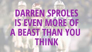 Darren Sproles Max Squat Will Blow Your Mind [upl. by Medlin]