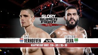 GLORY 46 Rico Verhoeven v Antonio Bigfoot Silva [upl. by Hbaruas]