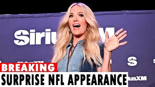 Carrie Underwood 41 Sparks Talks Following a Surprise Appearance at NFL Game in Tennessee [upl. by Agem14]