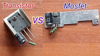 Mosfet vs transistor audio amplifier [upl. by Secnarfyram522]